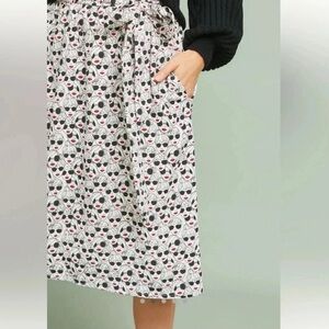 Anthropologie | Getaway printed skirt